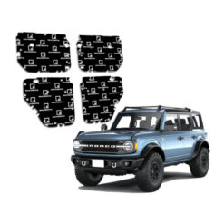 SOUNDSKINS GLOBAL | PRO PRE-CUT DOORS KIT | 3 LAYERED 0.18" THICK | BRONCO 4DR 2021+