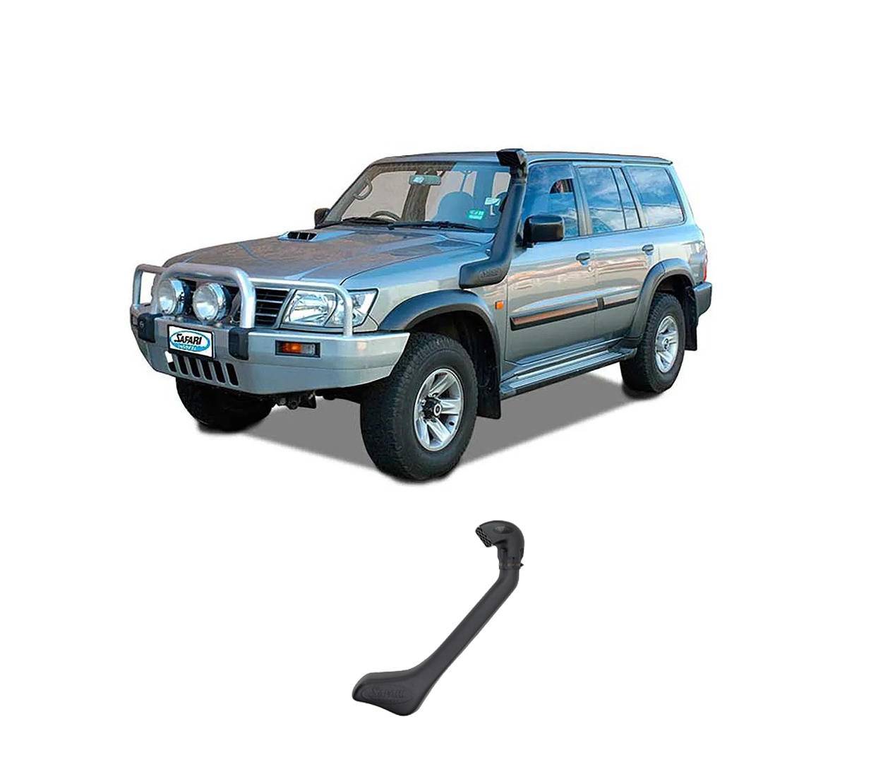 ARB | 4.8L PETROL V-SPEC SNORKEL (DOESN'T FIT LEFT ANTENNA LOCATION) | Y61 1998+