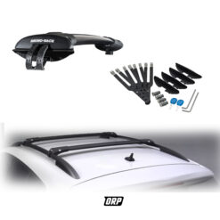 RHINO-RACK | VORTEX STEALTHBAR & HARDWARE KIT | LONG STRAP | BLACK | 1025MM | EXPEDITION 2018-2025