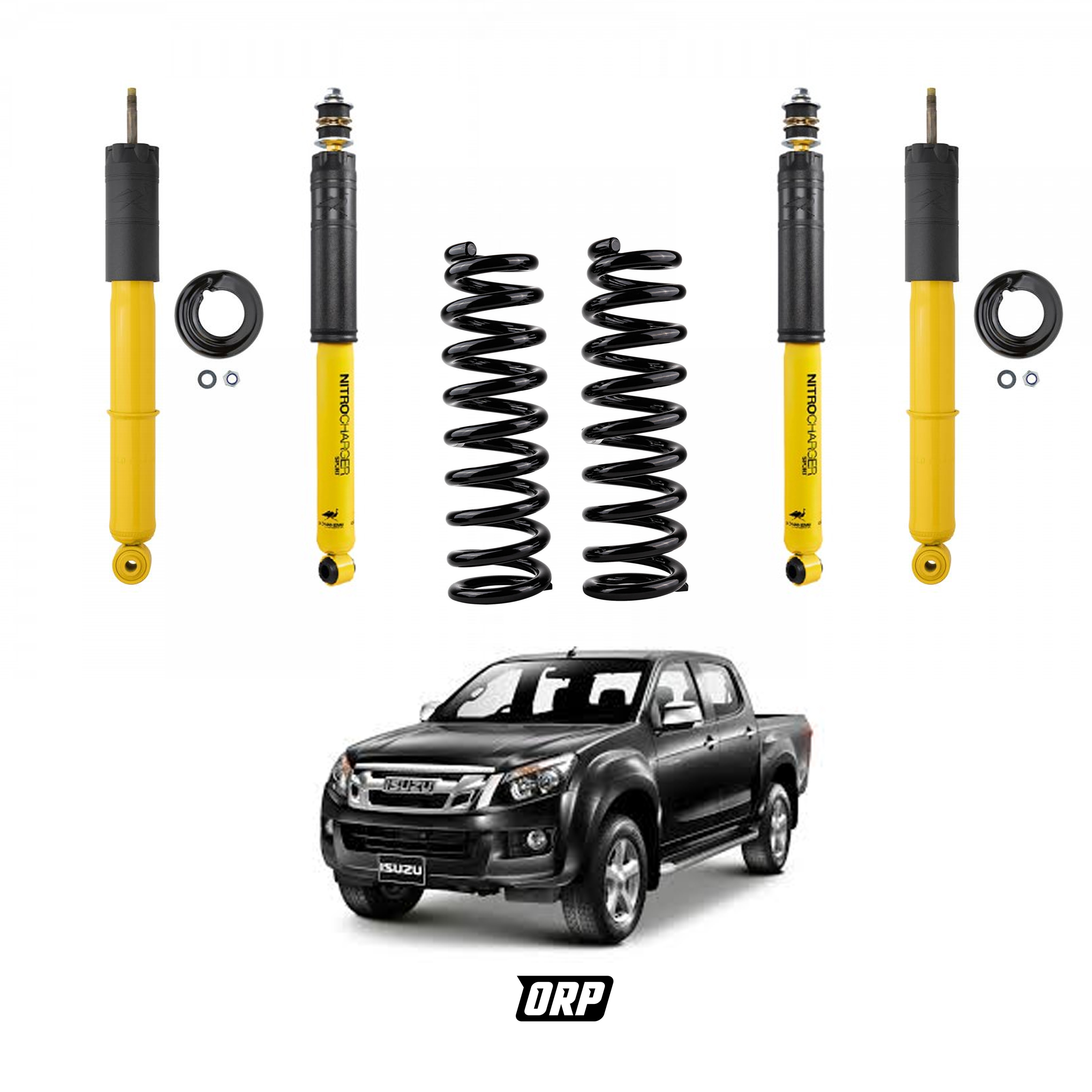 ARB | FRONT & REAR SHOCKS KIT | COLORADO/DMAX 2012-2020