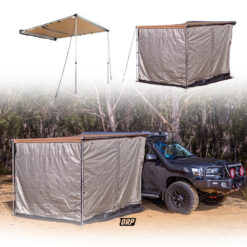 ARB | PVC AWNING W/ LIGHT & ROOM W/ FLOOR | 2.5X2.5M | GREY