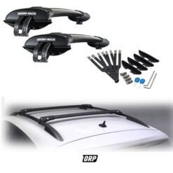 RHINO-RACK | VORTEX STEALTHBAR & HARDWARE KIT | LONG STRAP | BLACK | 1025MM | EXPEDITION 2018-2025