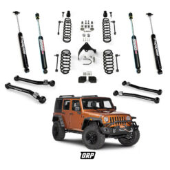 TERAFLEX | FRONT & REAR SHOCKS KIT | 3" LIFT KIT | JK 4DR 2007-2017