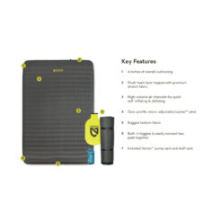 NEMO EQUIPMENT | ROAMER SLEEPING PAD | DOUBLE WIDE | SIZE 198 X 132 X 10 CM - Image 3