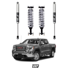 FOX | 2.5-3.5" FRONT & 0-2" REAR 2.5 PERFORMANCE SHOCKS KIT | CHEVY/GMC 1500 4WD 2019+